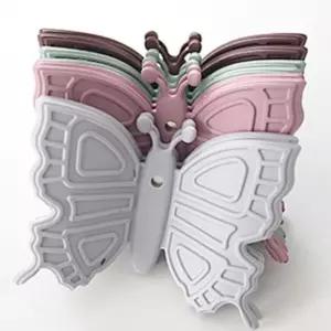 파스텔 실리콘 나비손잡이 4종세트 (총 8P)주방장갑 냄비홀더 악어 예쁜 안전