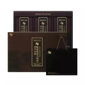 진웰스 발효홍삼스틱의진수 10g x 30포 국내산 6년근 홍삼 선물