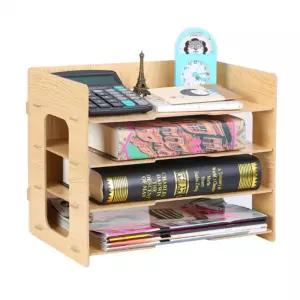 필오피스 서류보관 데스크 정리함 FN03(내추럴) 문서 조립식 사무용품 다용도 소품 책상 보관함 서랍장