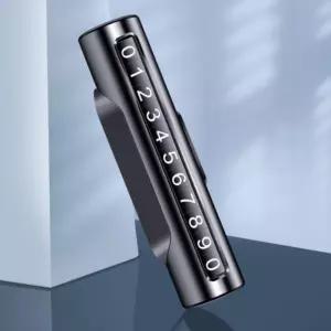 시크릿 주차알림판 엘레강스블랙 차량전화번호판안심 자동차 럭셔리