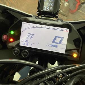 [호환품]클러스터 화면 스크래치 방지 필름 속도계 대시 보드 보호대 커버 Yamaha MT-03 MT-25 R3 R25 -