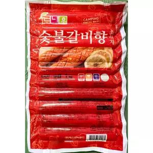 소시지 (도나우 숯불갈비 1K)즉석 식당 부대찌개 소세지 냉동 업소용 캠핑 바베큐