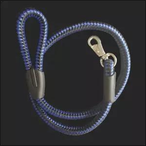 실줄 청줄 개줄 목줄 리드 20mm 파랑 검정 시골개애견산책 용품 강아지 펫줄