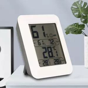 디지털 온습도계 탁상 온도계 벽걸이 습도계 탁상용 실내 습온 전자시계 휴대용 가정용 하우스 측정 사무실
