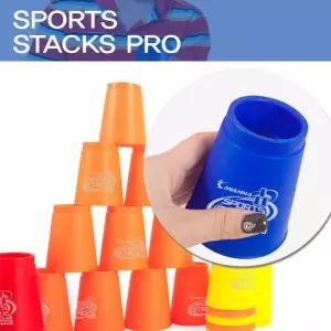 스포츠 스택스 스태킹컵 쌓기 프로쌓기교구 어린이 쌓기장난감 쌓기게임 쌓기놀이