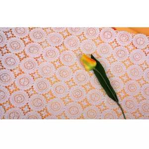 레이스 시트 장식 pvc 원형화이트 봄맞이식탁보 파티 테이블 러너 거실탁자 주방선반 센터