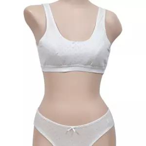 글로리 주니어 스포츠 AA컵 1단계 브라 팬티 세트 학생 브래지어 셋트 AA
