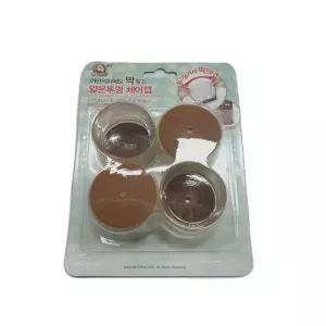 얇은투명 대형 체어캡 바닥긁힘방지 의자소음발커버 다리 식탁 패드 양말 마루