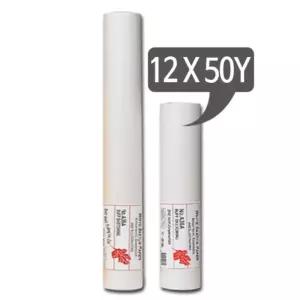 대한통상 트레싱지 연습용 12x50Y 흰색캐드용지 CAD 사무용설계 회사용 실용 설계롤 롤용지 제도 도면