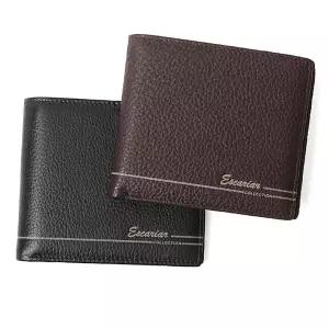 남성 슬림 가죽 반지갑 신상 데일리 지폐카드가볍고편한 소형스트랩 코튼라이닝 캐주얼미니 포켓남자 미들