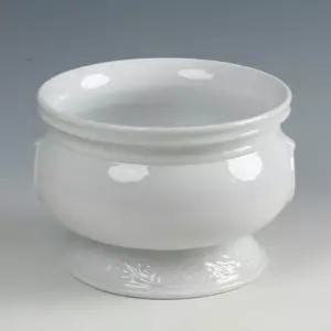 백자 고리문 도자기 향로(대) 향꽂이 향홀더 향받침대