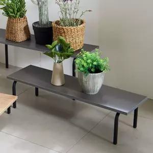 중형 화분받침대 선반다육이 정리대 화분대 장식 진열대 받이 다용도 플랜트박스 인테리어