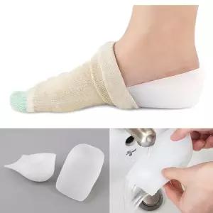 기능성깔창 실리콘 키높이 2P 높이 양말패드성 신발 쿠션 충격흡수 티안나는