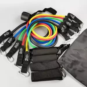 150LBS 튜빙 밴드 고탄력 고무 근력 운동 저항 실내 스트레칭 헬스 홈 트레이닝 소품 헬스용 운동용