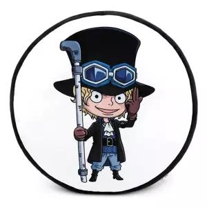 원피스 원형 프린트 쿠션 사보 43cm 혁명군 바디 베개 캐릭터 인형 배게