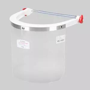 보안면 F-63A 투명 곡렌즈 밴드형 산업현장 보호구 보호대 얼굴대 방역 공업용마스크 용접 장비 작업용선글