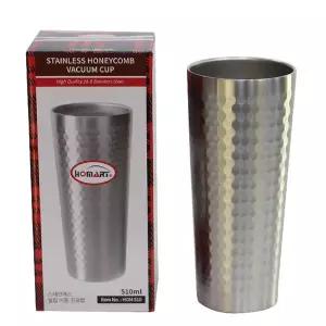 허니이중진공컵 벌집 510ml스텐 스테인레스 업소용 식당용 스텐진 물컵 음료 공컵