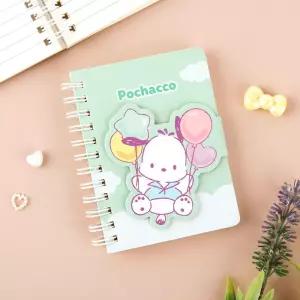 산리오 포차코 마그넷 수첩-20EA미니 단어용노트 암기장 스프링장 단어장 단체선물 판촉물 캐릭터