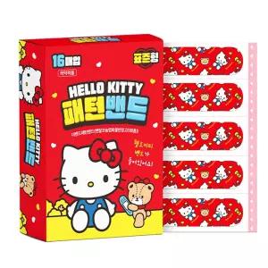 헬로키티 패턴 밴드(표준형)-20EA아동 유아 반창고 더밴드 키즈 캐릭터 혼합형