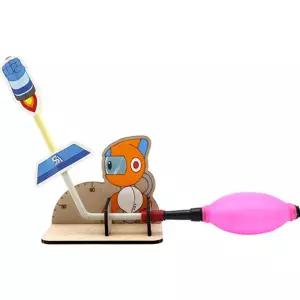 DIY 로봇 펀치 에어로켓 (각도기 스탠드형)(1인용)