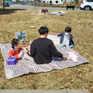 체크무늬 방수 매트 초콜렛 대형캠핑돗자리 다용도 등산 여행용 휴대용 차박 소풍