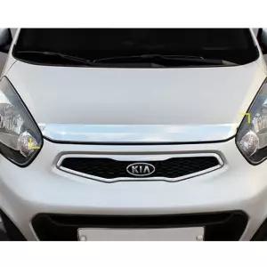 모닝 본넷 가드 크롬 후드 본네트 자동차본넷