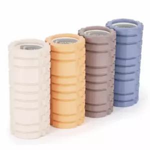 마사지 폼롤러 33cm 요가 원형바디롤러 종아리살빼기 운동 홈트레이닝기구 셀프 스트레칭 지압 등스트레칭