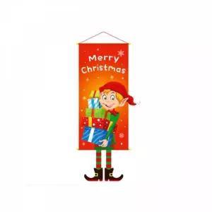 PW 크리스마스현수막족자봉(선물상자) 파티 데코