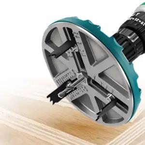 센터드릴 포함 풀세트 우드 워킹 홀 오프너 커터