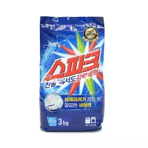 [에이치플러스몰]bns 스파크 오리지널 찬물 세탁세제 드럼겸용 3kg 리필