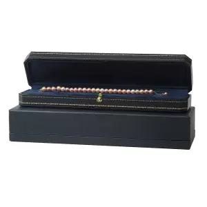 고급형 앤틱 주얼리 하드케이스 긴팔찌 네이비상자 보석 보관 얼리함 악세사리함 정리함 홀더 보관함