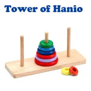 우토토이즈 하노이탑 쌓기 링쌓기 도형쌓기놀이 쌓기교구 쌓기장난감 쌓기게임