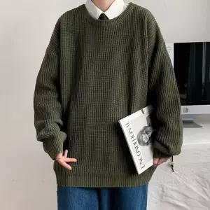 베이직 세미 기본 이너 오버 캐주얼 남자 니트니니트 가을 터틀넥 감성티 데일리 남성 긴팔 니트 셔츠