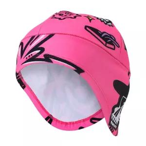 (EARFLAP BEANIE-CARTOON PK) 이어플랩 방한 비니 카툰 핑크니트 모자 스포츠 플리스 겨울