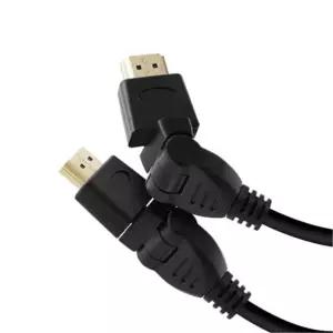 HDMI 60Hz 3M 회전형 v2.0 UHD 4K2K 케이블노트북 젠더 분배기 이더넷 무선 모니터 연결선 듀얼