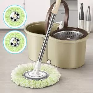 스핀 물걸레 바닥 물기제거 회전 통돌이 마대 밀대 청소기청소 막대 물밀대 이걸레 극세사 노터치 물청소