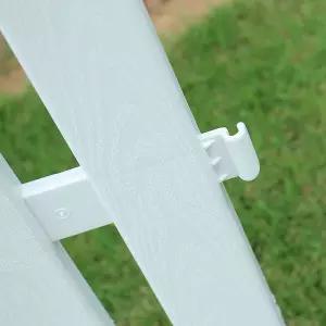 리크플 2p세트 아치형 울타리 잔디조경울타리 실외 화단 꾸미기 분리대 경계 마당 정원 텃밭