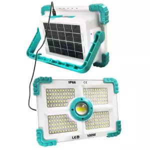 100W LED 야외 멀티 캠핑 랜턴 조명등 작업등 투광기 충전식 식등 행사