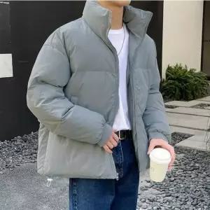 남성 겨울 도톰 기본패딩템 베이직 하이넥 남자경량패딩 숏패딩 남자롱 남자 패딩 이너 가벼운 다운 점퍼