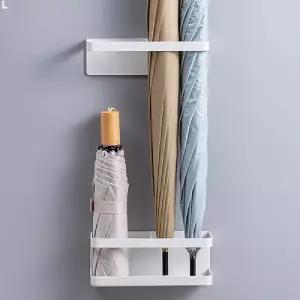 무타공 자석 우산꽂이 LIV007현관 사무실 붙이는 거치 수납 보관함