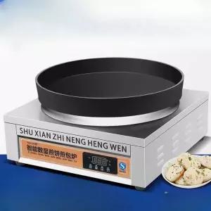 전기철판 원형 가정용 후라이팬 철판 전기 생선구이 불판 크레페