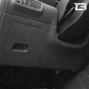 더뉴 코나 N 스크래치방지 핸들하단 펠트 커버자동차 차량 악세사리 튜닝