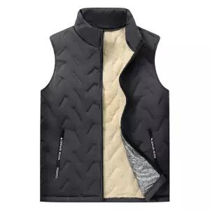 남성 아웃도어 패딩 베스트 OSM-1006045이너조끼 누빔 경량 점퍼 사무실 사무용
