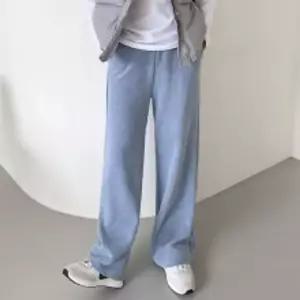 GSS C223M 남자 파스텔 와이드 기모 팬츠남성운동바지 트레이닝 트레이닝복 용트레이닝