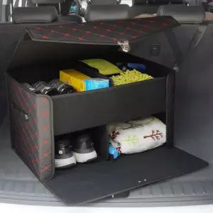 자동차 가죽 2층 트렁크정리함 수납함 용품 C61타입차량포켓 멀티 등받이 등받이함 차량함 시트 시트백 용