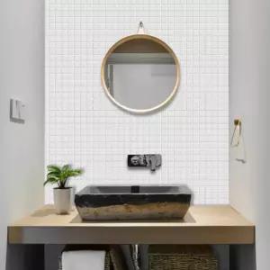 데코타일 셀프 벽 접착식 욕실 주방 인테리어 10p부착 타일