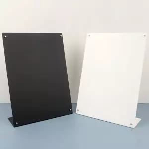 보드 L형 스틸 스탠딩 보드판 A4 자석부착가능 안내안내판 다용도메모 게시