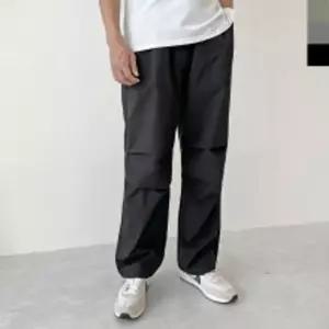 GAA P207M 남자 무릎 핀턱 스트링 와이드 팬츠트레이닝복 남성운동바지 트레이닝 남성용 용바지