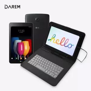 특가 LG G패드2 3 4 8.0 공용 IGK 북커버 721 C타입태블릿 케이스 키보드 휴대용 지패드 커버