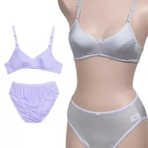 주니어 2단계 하트 도트 패턴 브라팬티 세학생 민소매나시 여주 초등런닝 속옷 2세 셋트 초등